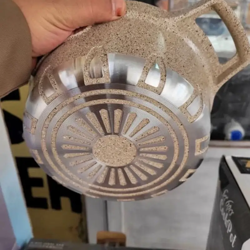 کفه سرویس قابلمه گرانیتی زیو مدل Z7140 ده پارچه