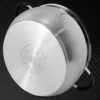 کفه سرویس قابلمه استیل 6 پارچه لایف اسمایل مدل LIFEP22-6-2