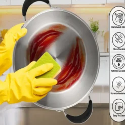 مراقبت از سرویس قابلمه 9 پارچه استیل لایف اسمایل p27